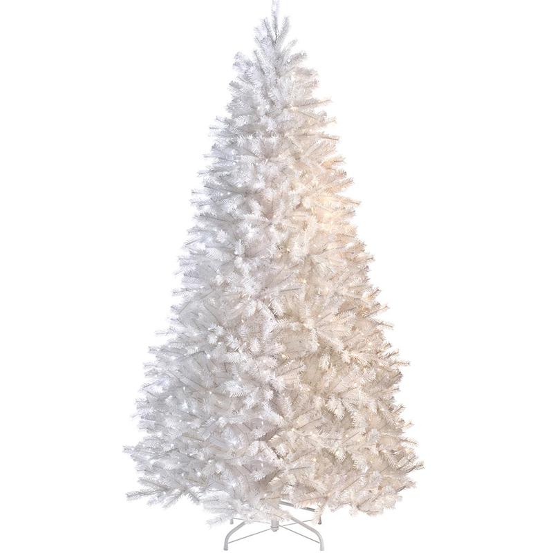 4Ft/5Ft/6Ft Christmas Tree White Pine Artificial with Stand 100 LED Light Option 4Ft/5Ft/6Ft Christmas Tree White Pine Artificial with Stand 100 LED Light Option